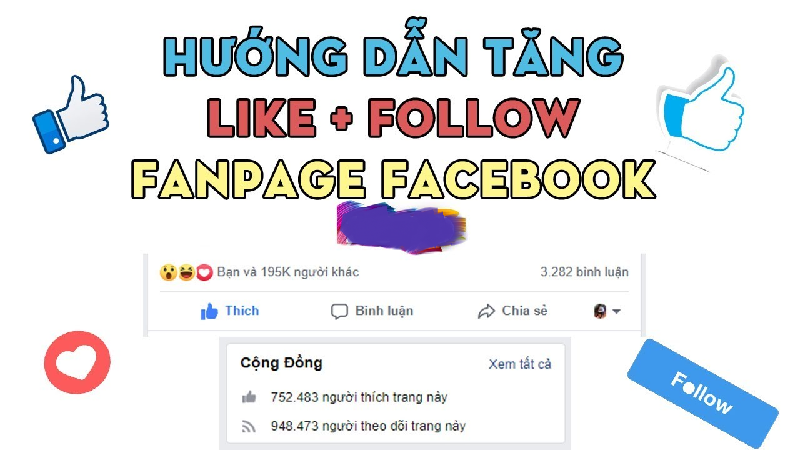 Tăng Like/Follow Profile Facebook