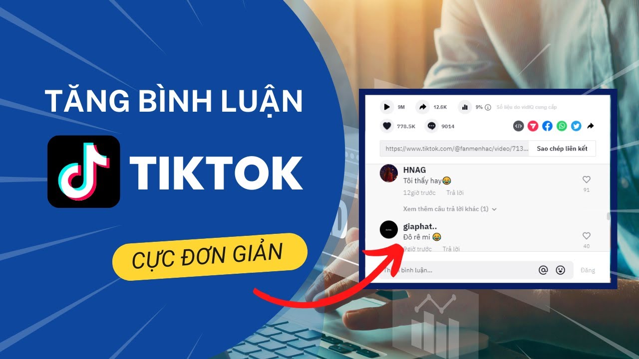 Tăng bình luận tiktok