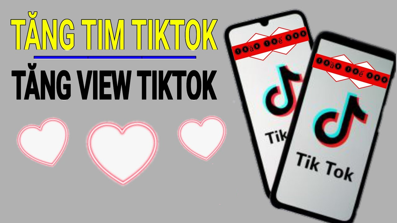 Cách tăng tym tiktok